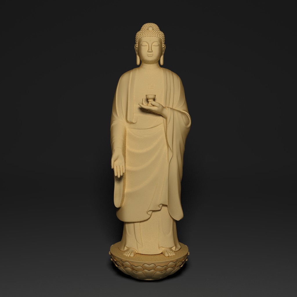 Amitabha statue preview image 1